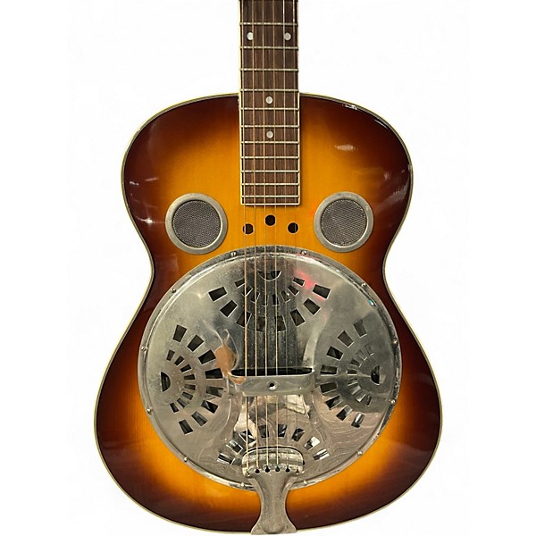 Used Regal RD40 Vintage Sunburst Resonator Guitar