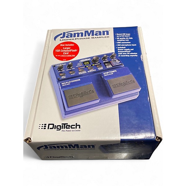 Used DigiTech JamMan Looper / Phrase Sampler Pedal