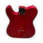 Used Fender Deluxe Nashville Telecaster Candy Apple Red Solid Body Electric Guitar