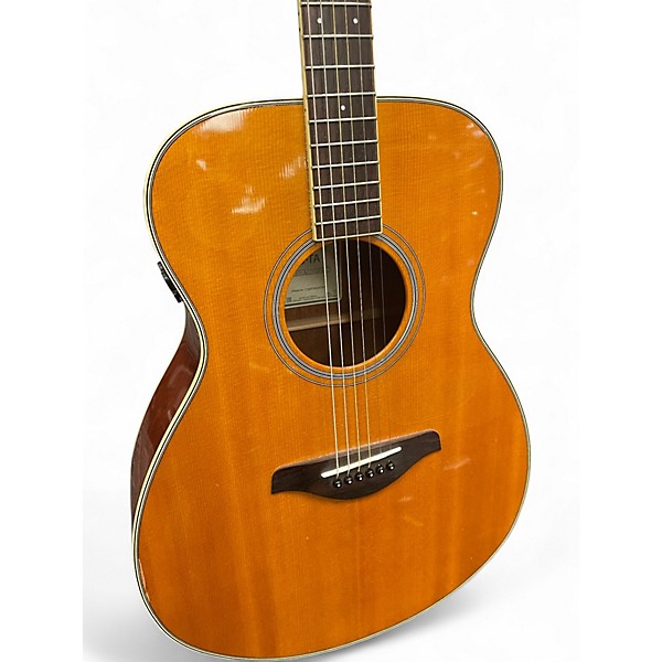 Used Yamaha FSTA TransAcoustic Concert Natural Acoustic Electric Guitar