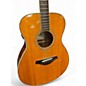 Used Yamaha FSTA TransAcoustic Concert Natural Acoustic Electric Guitar