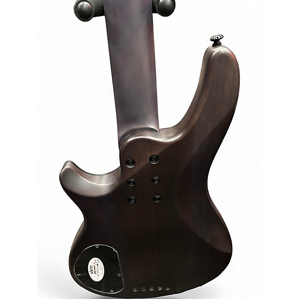 Used Schecter Guitar Research OMEN ELITE 5 Black Cherry Burst Electric Bass Guitar
