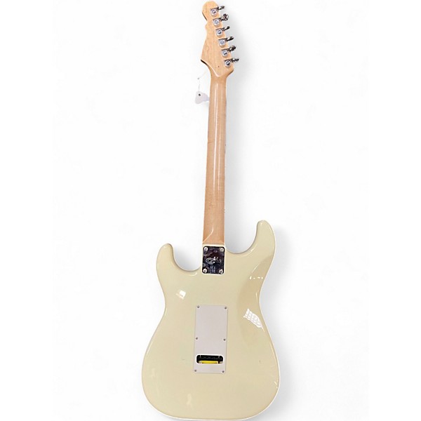 Used G&L Legacy HH Olympic Pearl Solid Body Electric Guitar
