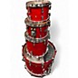 Used Yamaha 4 Piece ABSOLUTE MAPLE HYBRID Red Drum Kit