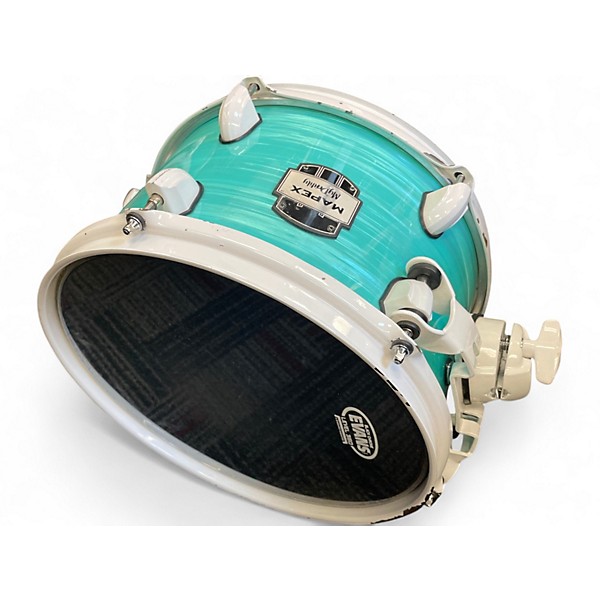 Used Mapex 5 Piece Mydentity GREEN Drum Kit