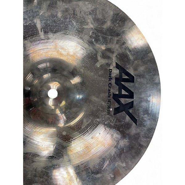 Used SABIAN 14in AAX Series Dark Crash Cymbal