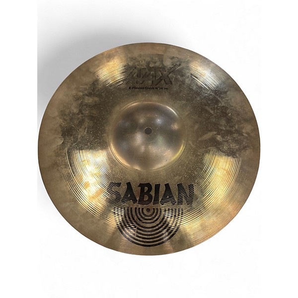 Used SABIAN 16in AAX Xplosion Crash Cymbal