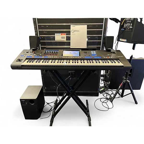 Used Yamaha GENOS2 76 Key Keyboard Workstation