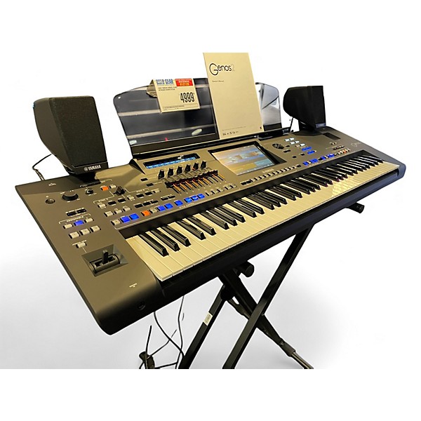 Used Yamaha GENOS2 76 Key Keyboard Workstation