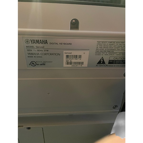 Used Yamaha GENOS2 76 Key Keyboard Workstation