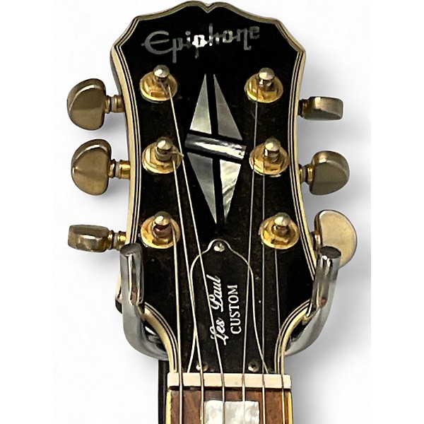 Used Epiphone Les Paul Junior Single Cut Black Solid Body Electric Guitar