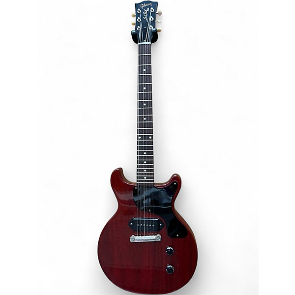 Used Gibson LES PAUL DC JUNIOR Cherry Solid Body Electric Guitar