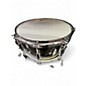 Used Gretsch Drums 6.5X14 Black Nickel Over Steel Black Drum