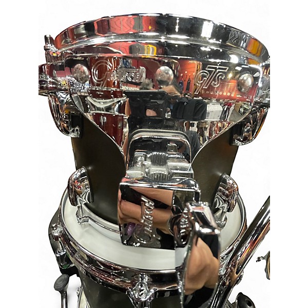 Used Gretsch Drums 4 Piece Renown Matte Black Drum Kit