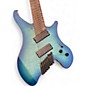 Used Agile GEODESIC Blue Solid Body Electric Guitar