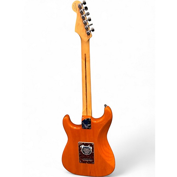 Used 2005 Fender American Deluxe Stratocaster Natural Solid Body Electric Guitar