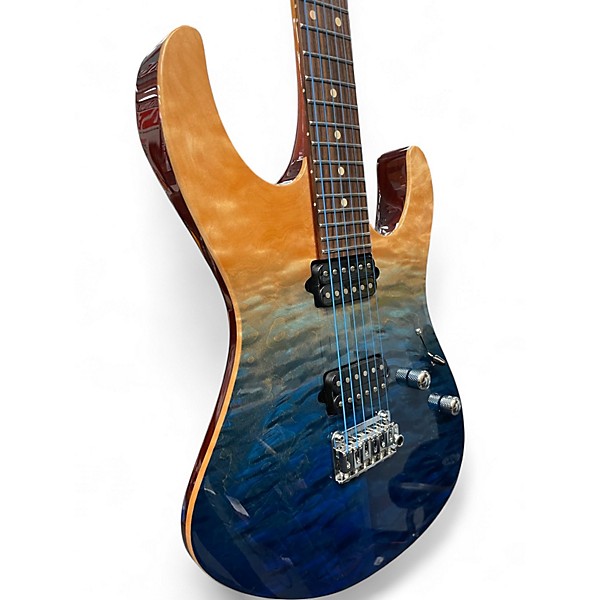 Used 2024 Suhr Modern Set Neck Teal Fade Solid Body Electric Guitar