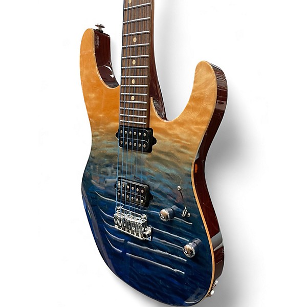 Used 2024 Suhr Modern Set Neck Teal Fade Solid Body Electric Guitar