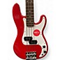 Used 2024 Squier Mini P Bass Dakota Red Electric Bass Guitar
