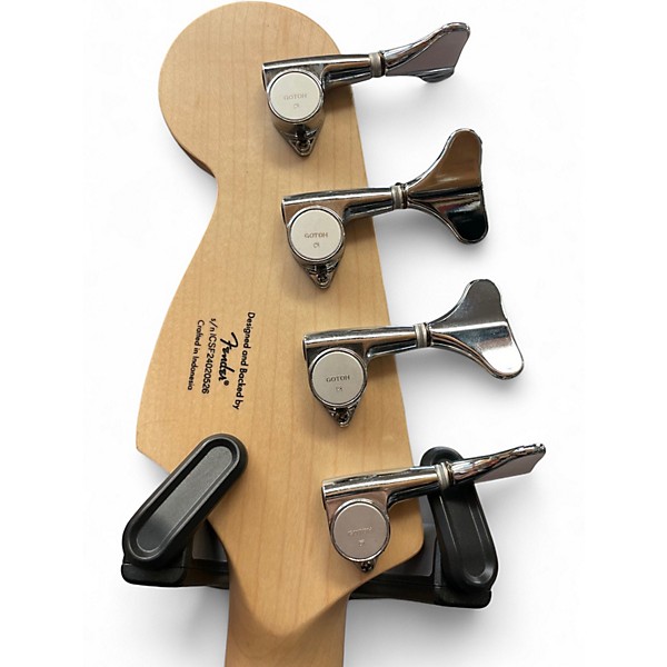 Used 2024 Squier Mini P Bass Dakota Red Electric Bass Guitar