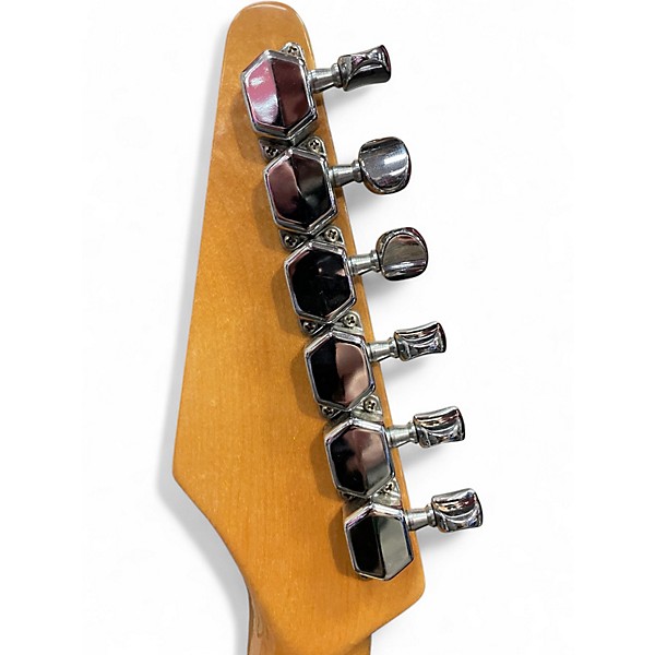 Vintage 1980s Squier KATANA Olympic White Solid Body Electric Guitar