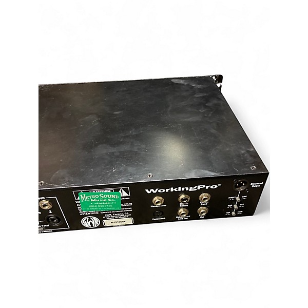 Used SWR Working pro 700 Bass Amp Head