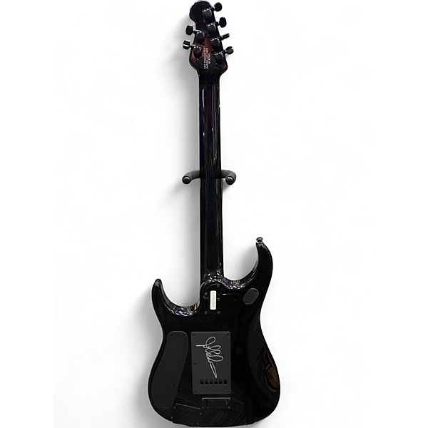 Used Ernie Ball Music Man GC 47th Anniversary JPX Signature Trans Black Solid Body Electric Guitar