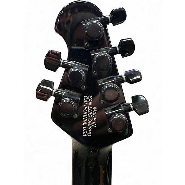 Used Ernie Ball Music Man GC 47th Anniversary JPX Signature Trans Black Solid Body Electric Guitar