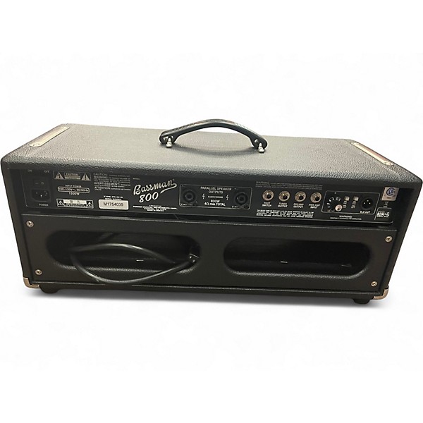 Used Fender Bassman 800 Tube Bass Amp Head