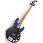 Used Music Man Sub STINGRAY MATTE BLUE Electric Bass Guitar