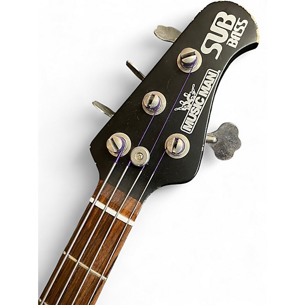 Used Music Man Sub STINGRAY MATTE BLUE Electric Bass Guitar