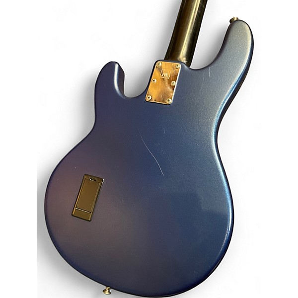 Used Music Man Sub STINGRAY MATTE BLUE Electric Bass Guitar