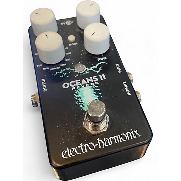 Used Electro-Harmonix Oceans 11  Reverb Effect Pedal