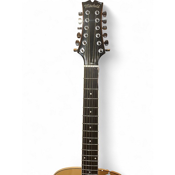 Used Mitchell D120S12E Natural 12 String Acoustic Electric Guitar