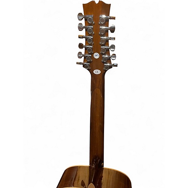 Used Mitchell D120S12E Natural 12 String Acoustic Electric Guitar
