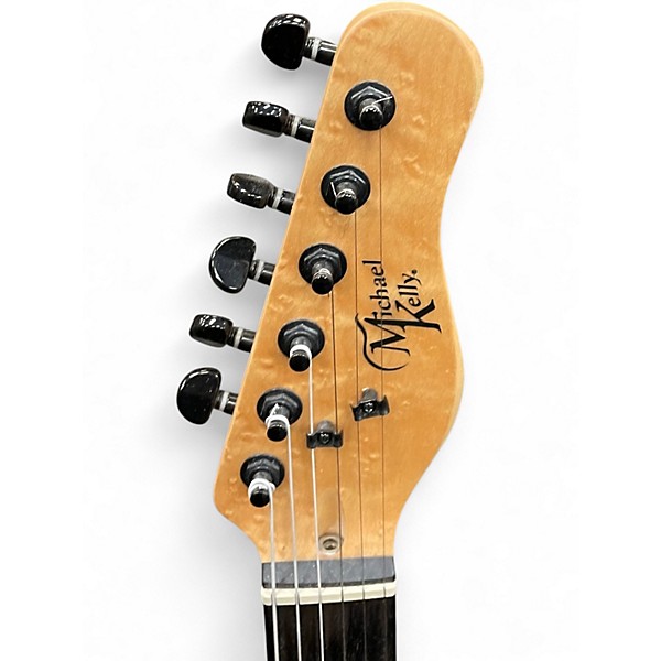 Used Michael Kelly TRIPLE 50 BURL Solid Body Electric Guitar
