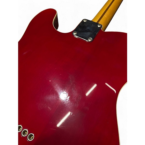 Used Fender Jerry Donahue MIJ Signature Telecaster Trans Crimson Red Solid Body Electric Guitar