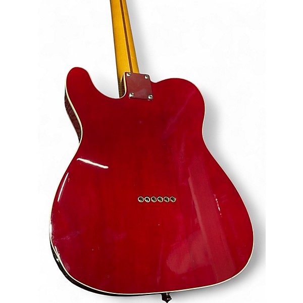Used Fender Jerry Donahue MIJ Signature Telecaster Trans Crimson Red Solid Body Electric Guitar