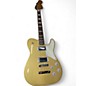 Used Squier PARANORMAL TROUBLEMAKER TELECASTER GOLD SPARKLE Solid Body Electric Guitar thumbnail