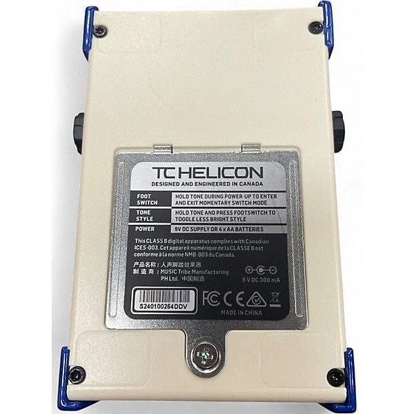 Used TC Helicon Harmony Singer Effect Processor