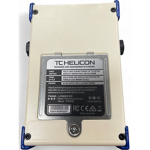 Used TC Helicon Harmony Singer Effect Processor