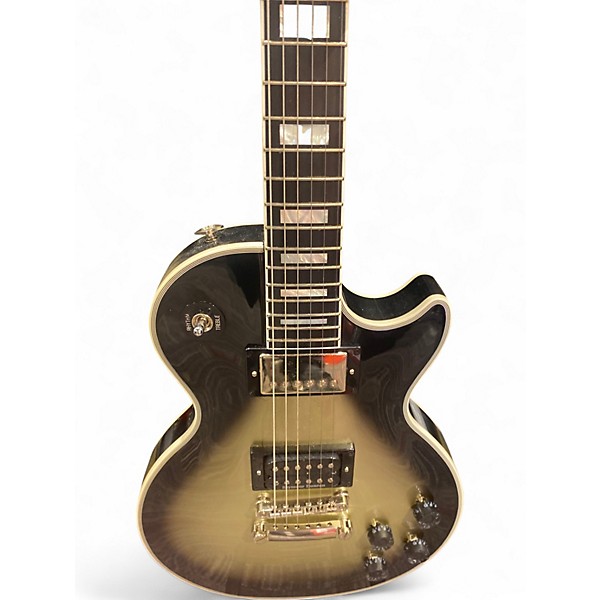 Used Epiphone Adam Jones Les Paul Custom Silverburst Solid Body Electric Guitar