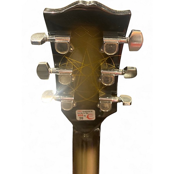 Used Epiphone Adam Jones Les Paul Custom Silverburst Solid Body Electric Guitar