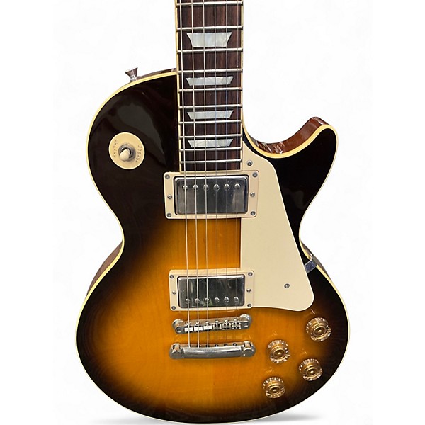 Used Epiphone Les Paul Standard Elite Tobacco Burst Solid Body Electric Guitar