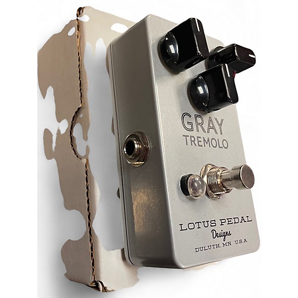 Used Lotus GRAY TREMOLO Effect Pedal