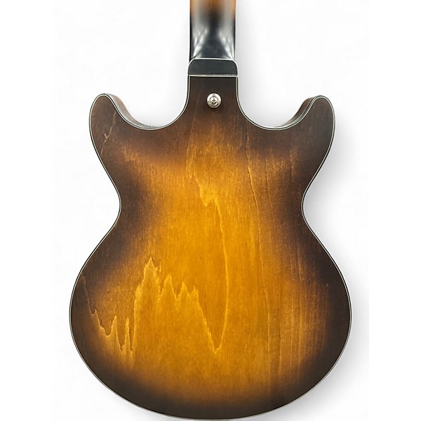 Used Ibanez AM73B Archtop  flat tobacco Hollow Body Electric Guitar