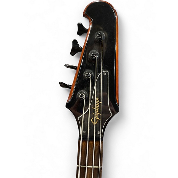 Used Epiphone Thunderbird IV Tobacco Burst Electric Bass Guitar