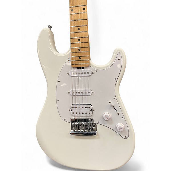 Used Sterling by Music Man Cutlass Canvas White Solid Body Electric Guitar