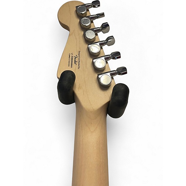 Used Squier Standard Stratocaster Brown Sunburst Solid Body Electric Guitar