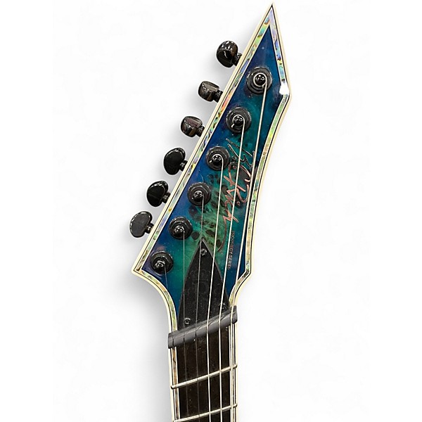 Used B.C. Rich SHREDZILLA PROPHECY CYAN BLUE Electric Guitar
